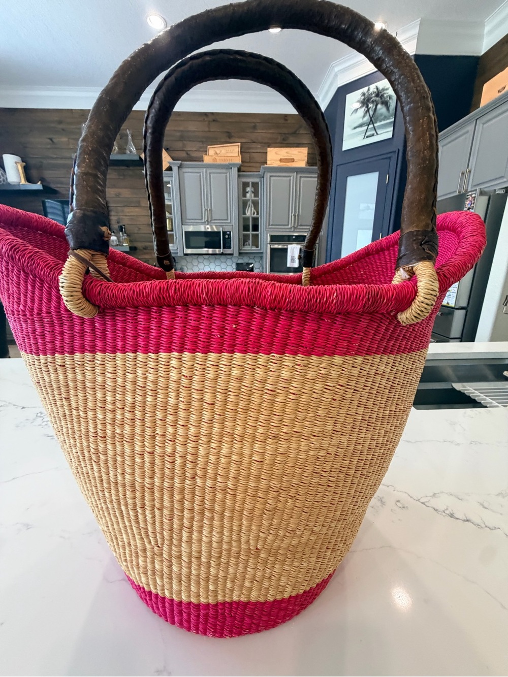 Rare & Discontinued Sonder & Holliday "The Victoria" Grand Heirloom Basket Tote